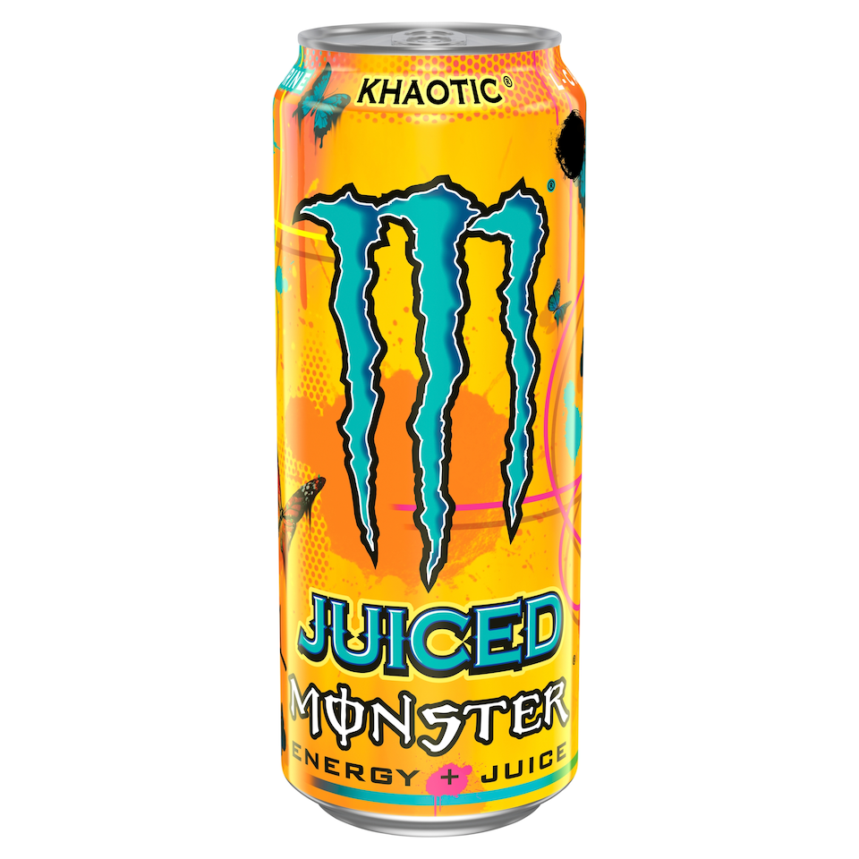 Monster Juiced Khaotic Tropical Orange 500ml