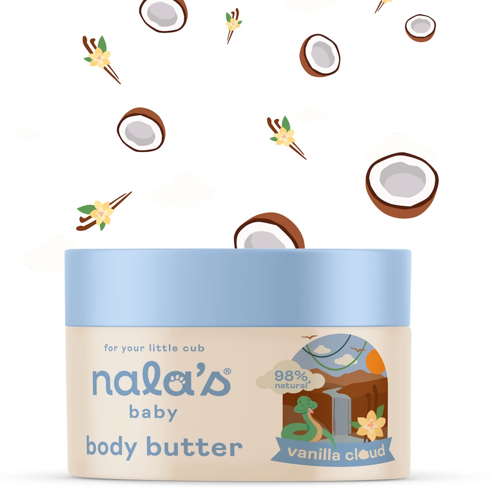 image 1 of Nala's Baby Body Butter Vanilla Cloud 200ml
