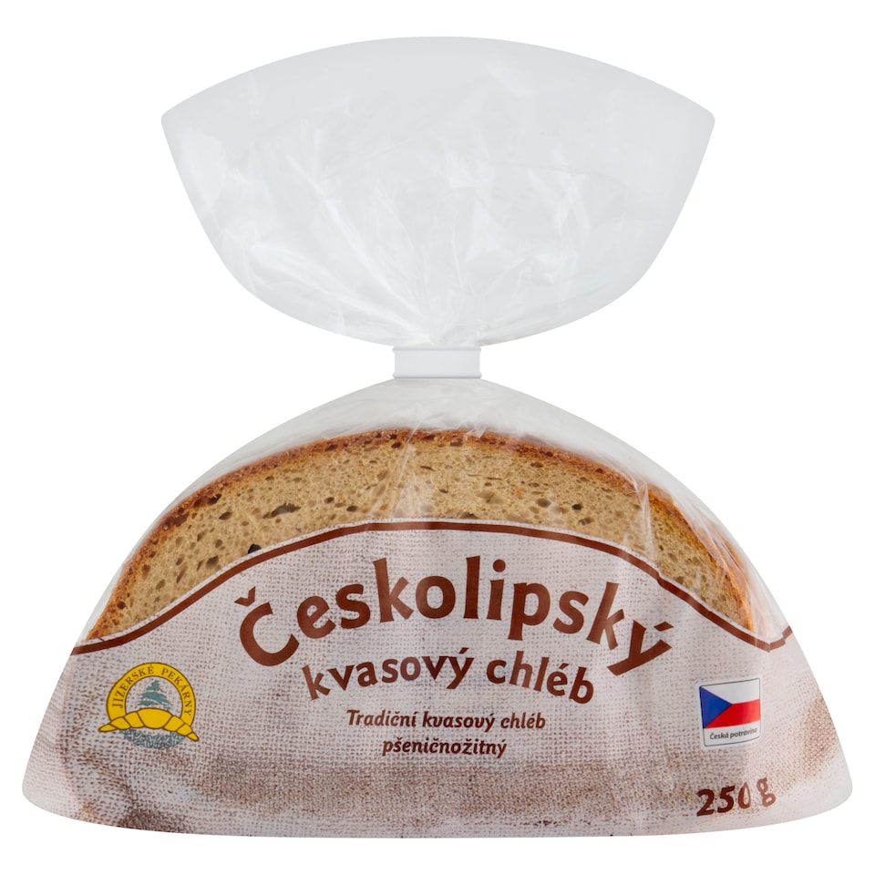 Obrázek 1 pro produkt Jizerské Pekárny Českolipský kvasový chléb krájený 250g