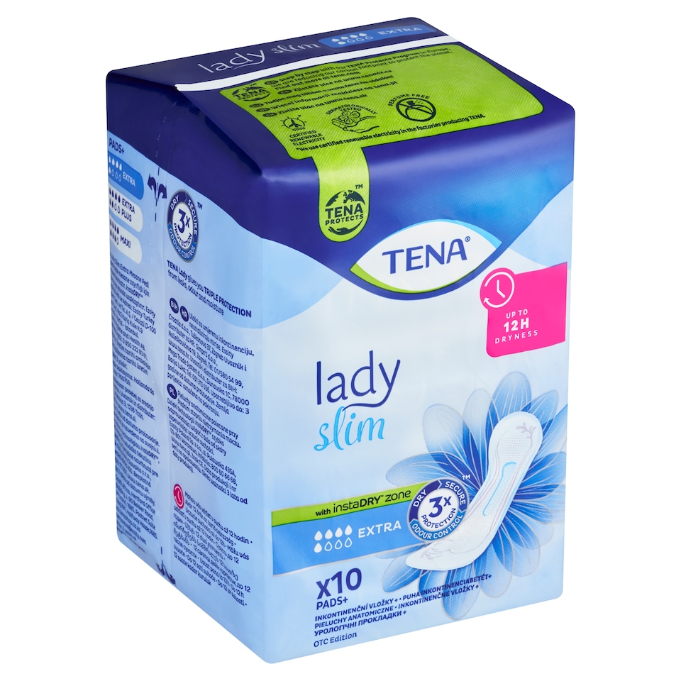 Obrázek 1 pro produkt Tena Lady Slim Extra inkontinenční vložky 10 ks