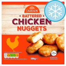 Jahan Frozen Battered Chicken Nuggets 500G