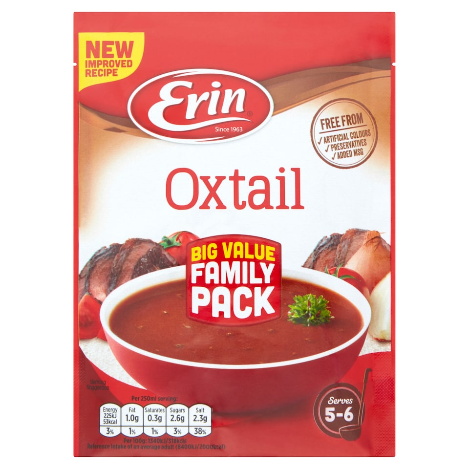 Erin Simmer Oxtail Soup 98G