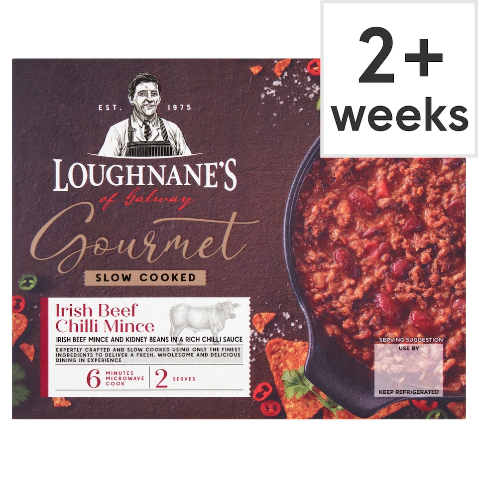 Loughnane's Irish Beef Chilli Mince 580g