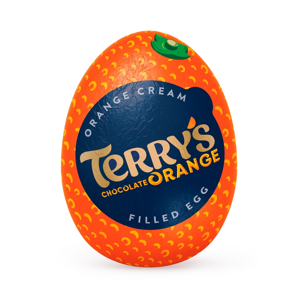image 1 of TERRY'S Chocolate Orange Cream Filled Egg 5X34g