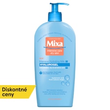 Mixa Hyaluronic Hydrate intenzívne hydratačné telové mlieko na normálnu až suchú pokožku, 400 ml