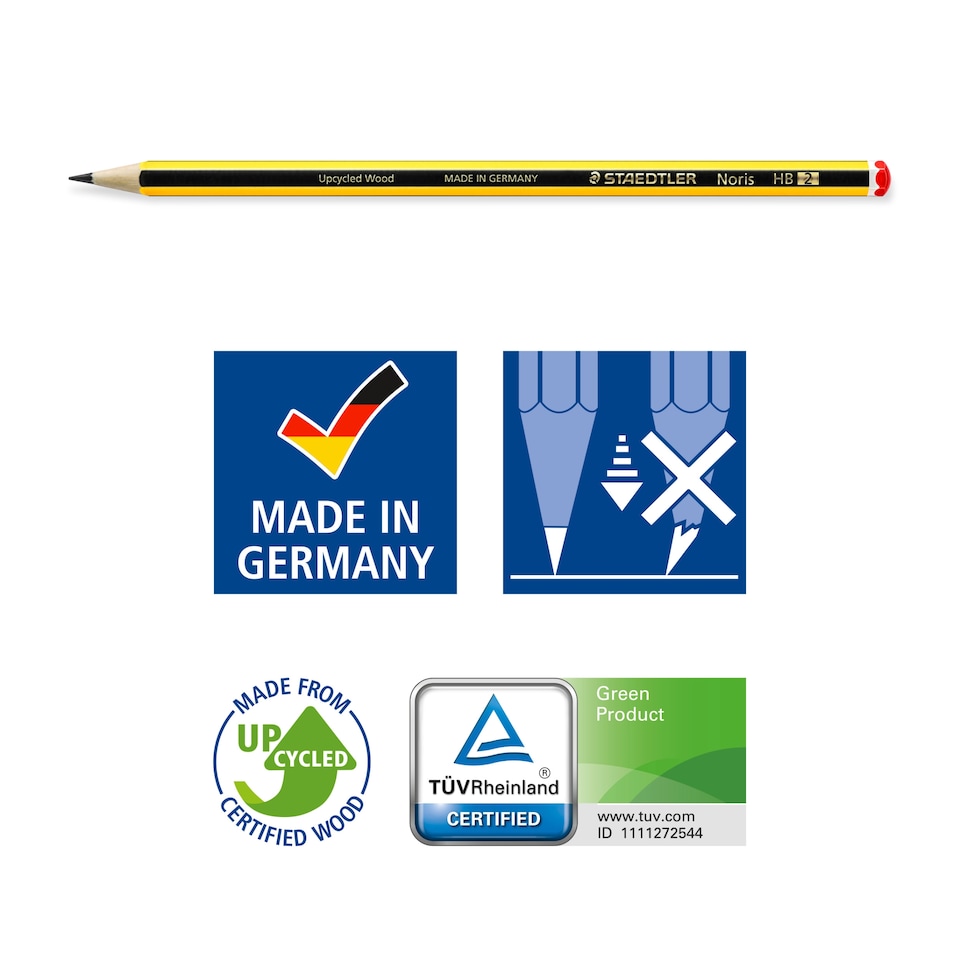 image 1 of Staedtler Noris Pencils Asstd 5 Pack