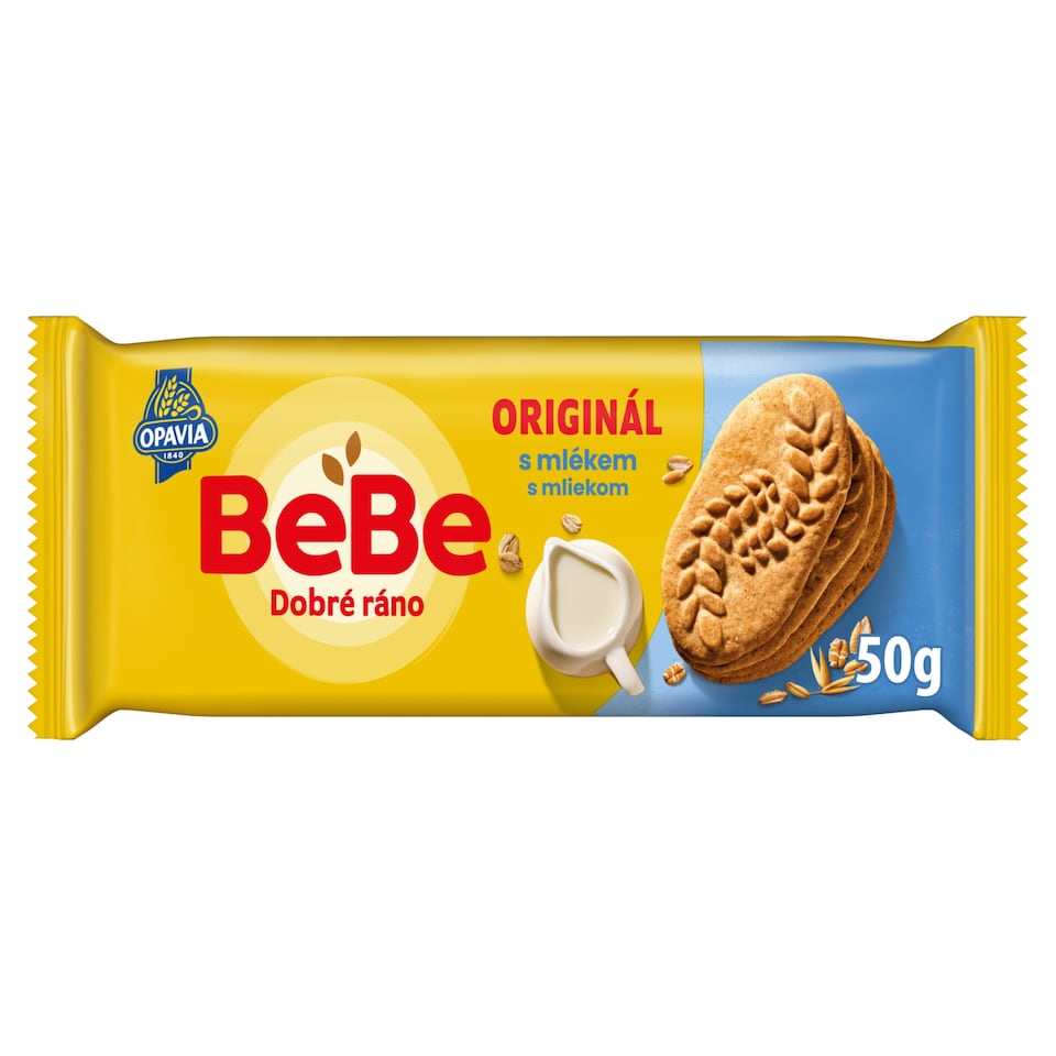 Opavia sušenky BeBe Dobré Ráno s mlékem 50g