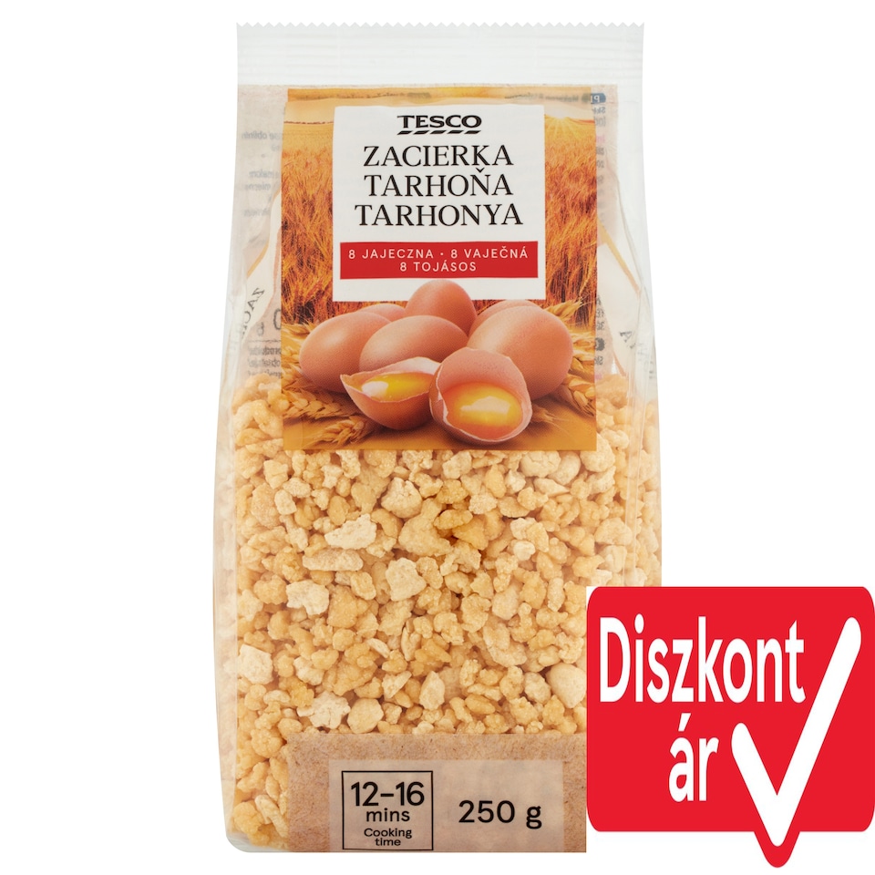 Tesco Farfel Dry Pasta with 8 Eggs 250 g