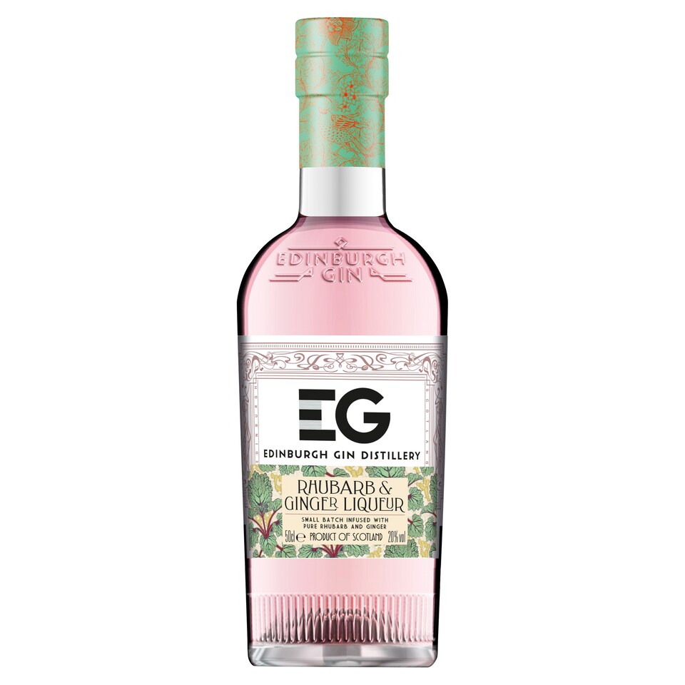 image 1 of Edinburgh Gin Distillery Rhubarb & Ginger Liqueur 50cl