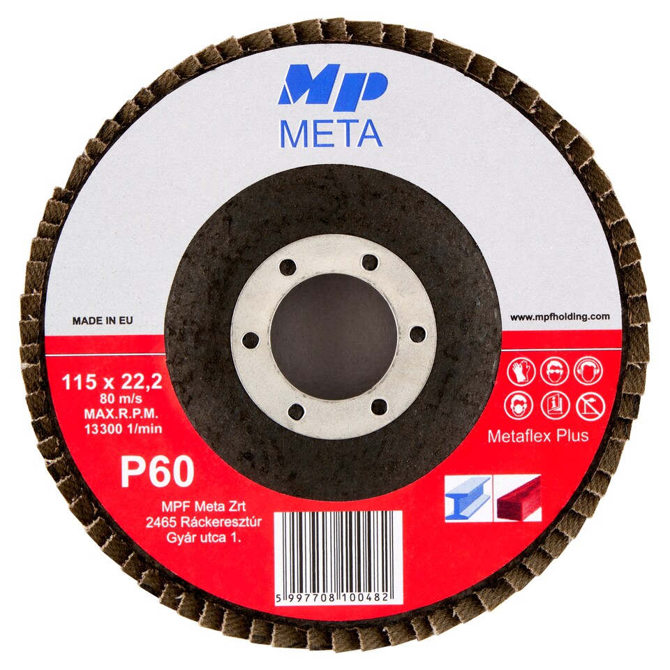 MP Meta Metaflex Plus P60 Disc 115 x 22,2