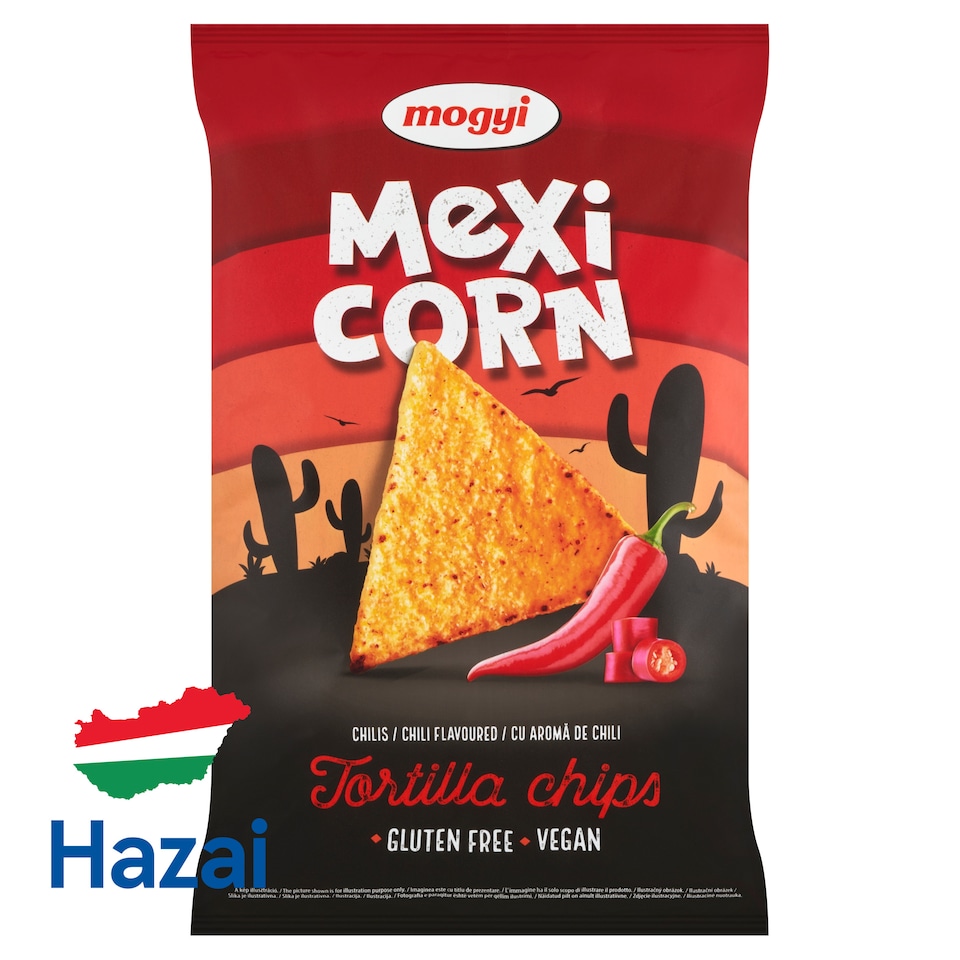 Mogyi Mexi Corn chilis tortilla chips 200 g 
