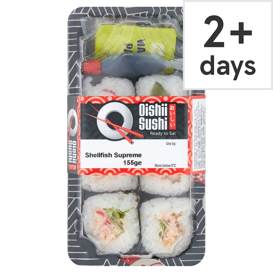Oishii Sushi Shellfish Supreme 155G