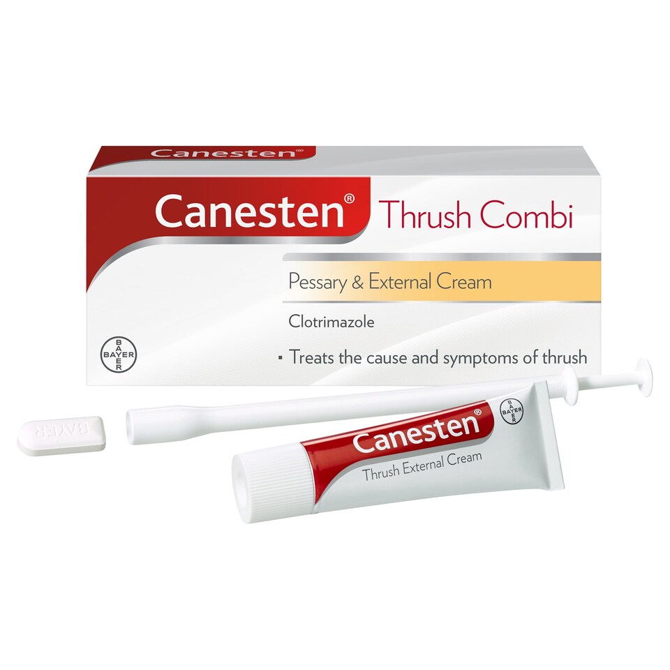image 1 of Canesten Thrush Combi Pessary & Cream Treatment (P)