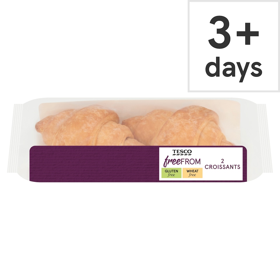 Tesco Free From Croissants 2 pack