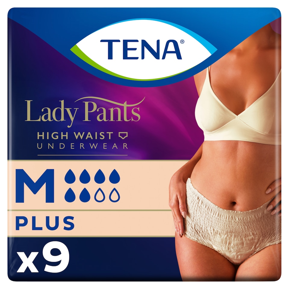 Tena Lady Crème inkontinencia-fehérnemű M 9 db  1. kép