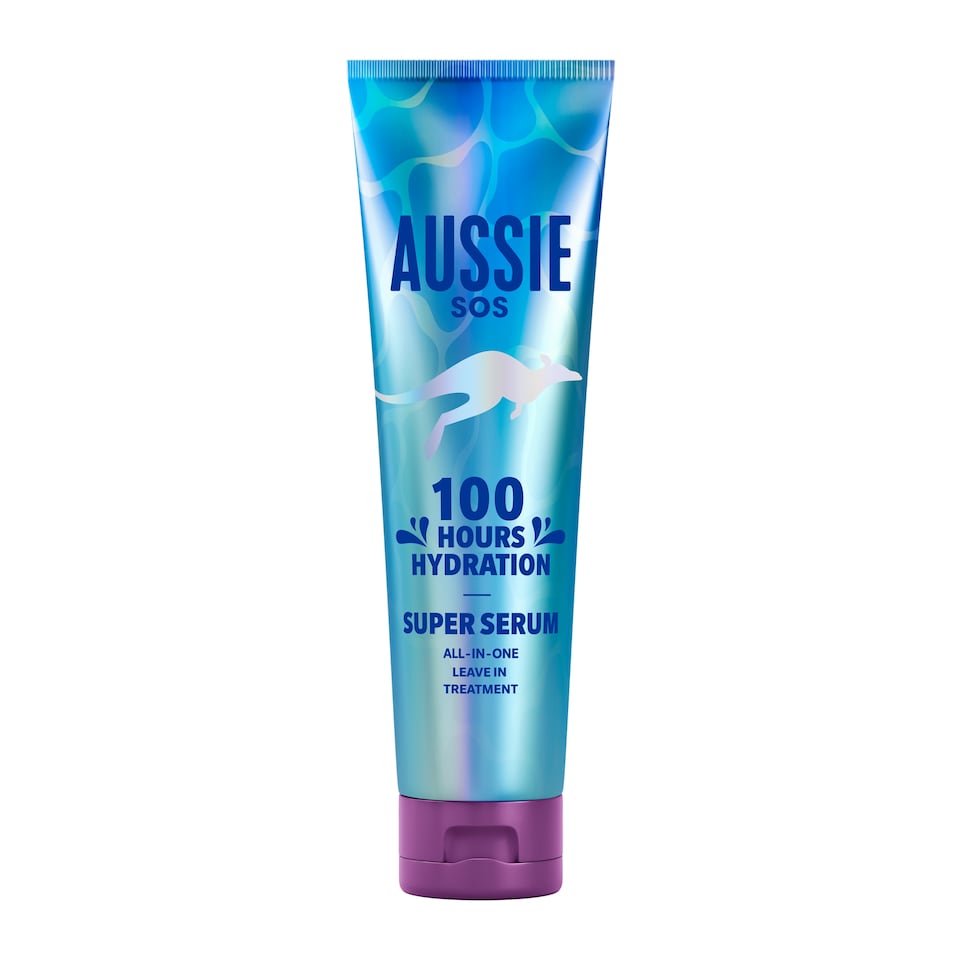 Aussie SOS Hajon Hagyható Super Szérum 160ml Száraz Hajra. Akár 100 Órás Hidratálás 1. kép