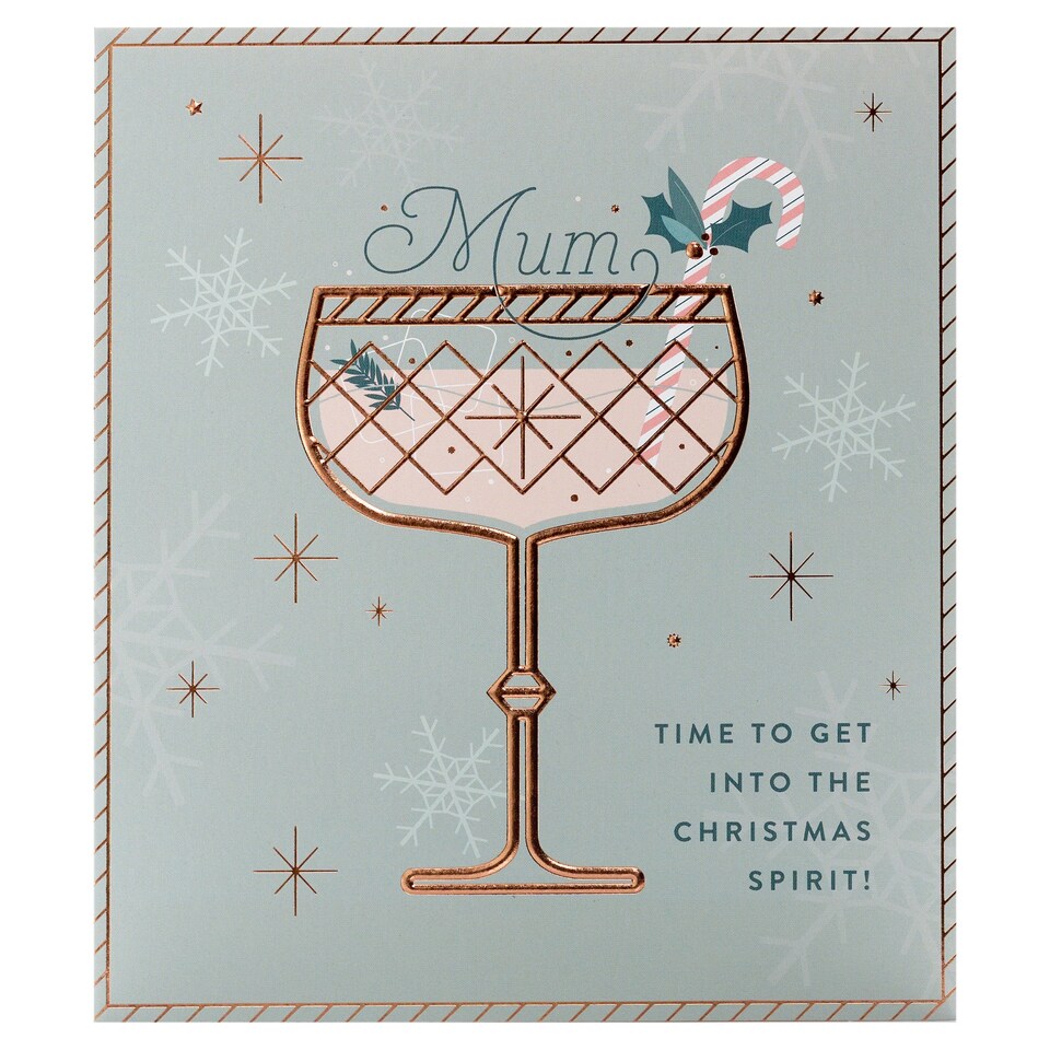Tesco Christmas Card Mum Christmas Spirit Tesco Groceries