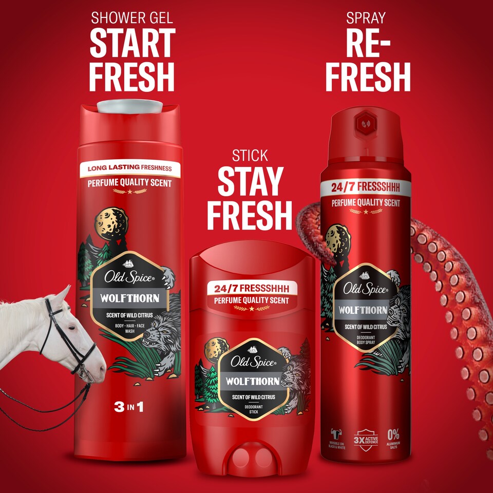 image 1 of Old Spice Wolfthorn Men's Deodorant Stick 65ml