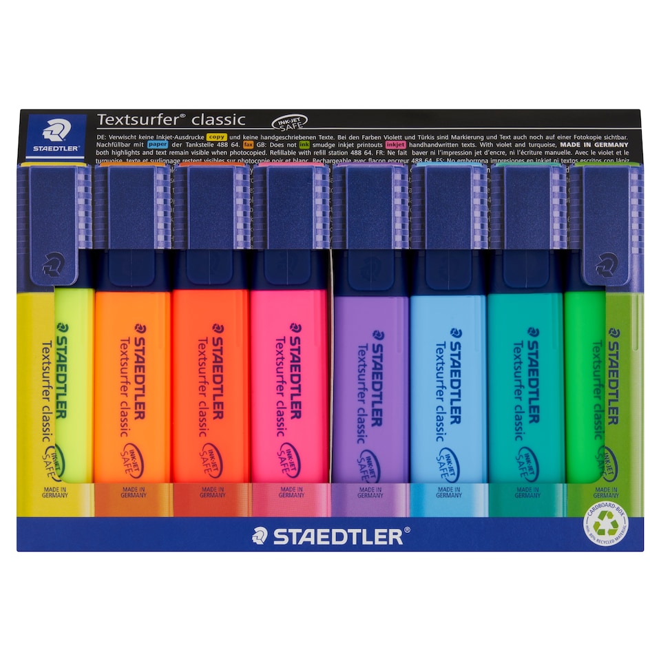 image 1 of Staedtler Textsurfer Wallet 8 Pack