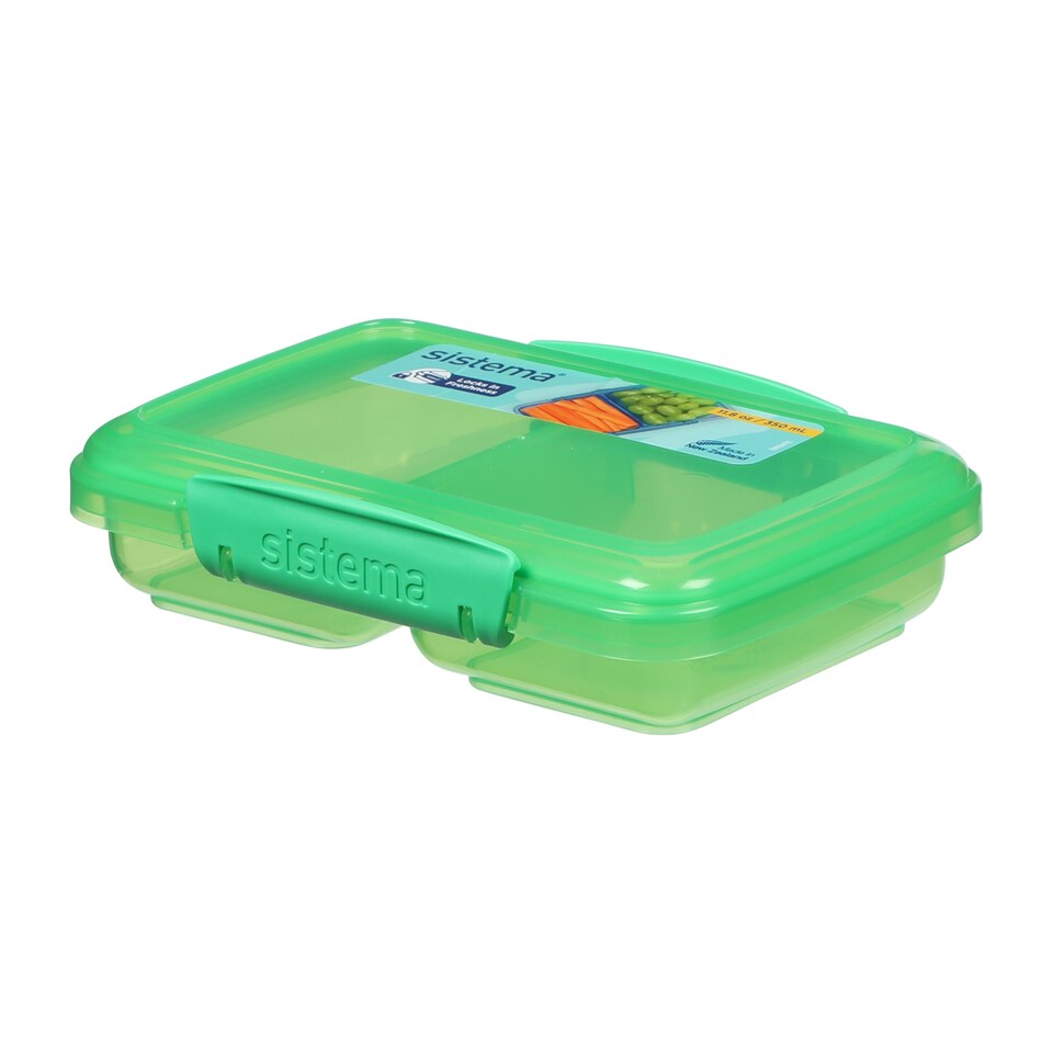 image 1 of Sistema Small Split Lunch Box 350Ml