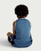 image 3 of F&F Boys 2-Piece Basketball Slam Dunk Vest and Shorts Set in Blue