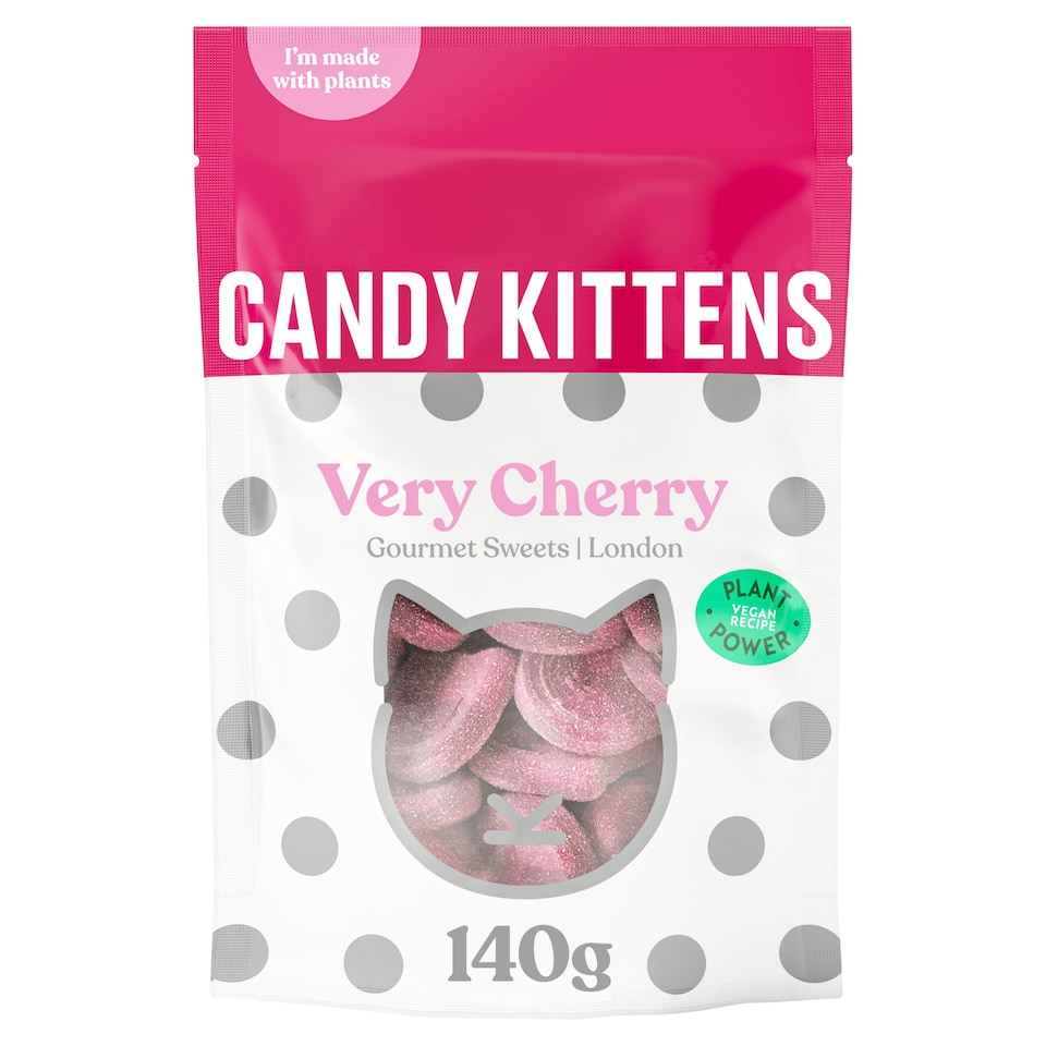 Candy Kittens Very Cherry 140g  CS