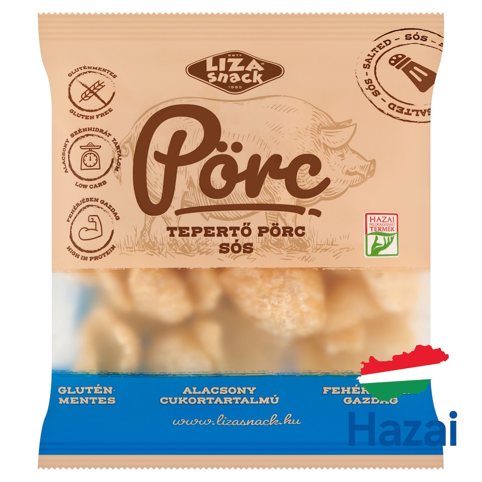 Liza Snack Salty Pork Cracklings 30 g