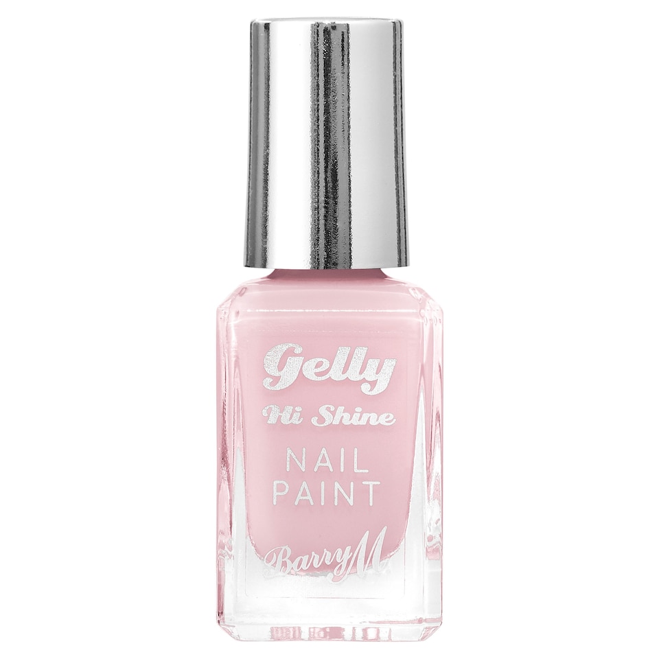 Barry M Hi Shine Nail Paint Candy Floss 10Ml