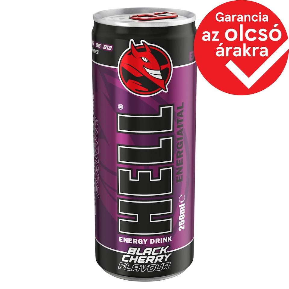 HELL Black Cherry Flavour Energy Drink 250 ml