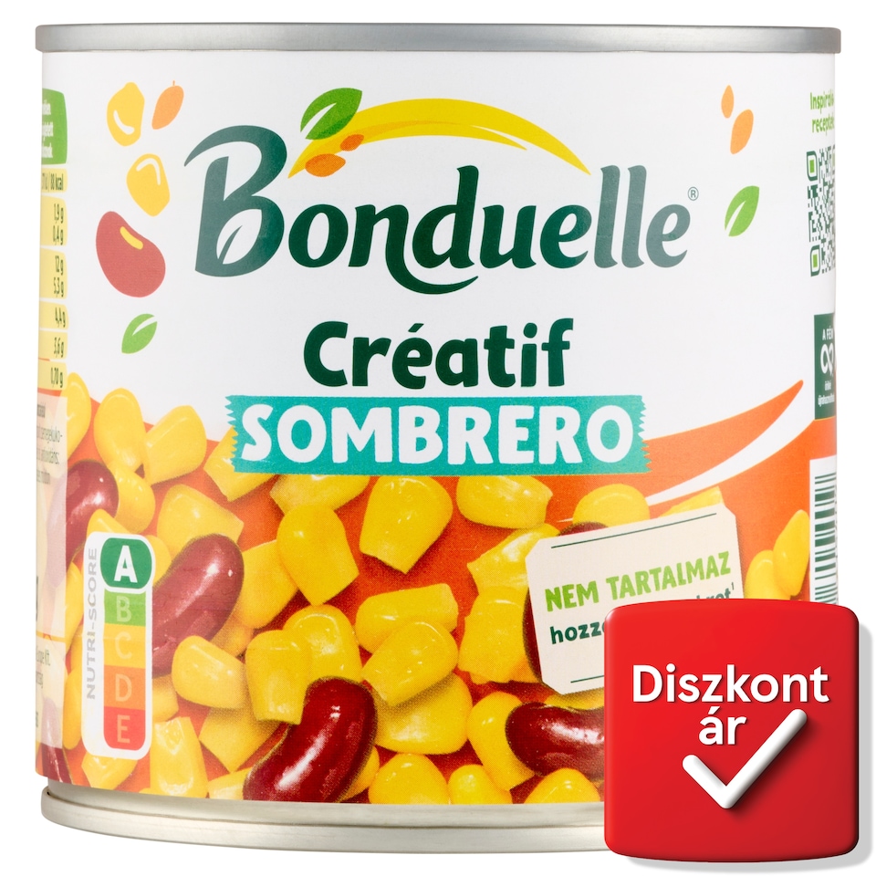 Bonduelle Créatif Sombrero kukoricás zöldségkeverék 340 g  1. kép