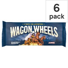 Burton's Retro Jammie Wagon Wheels 6 Pack