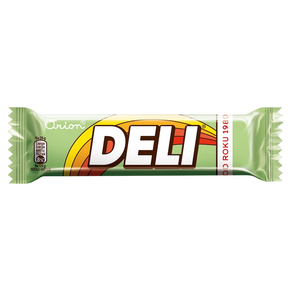 ORION DELI retro s pistáciovou příchutí 35g
