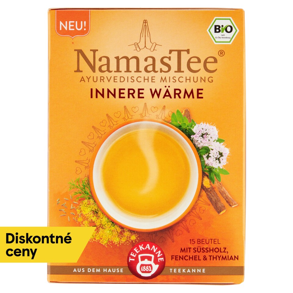 obrázok 1 z Teekanne Innere Wärme Bio bylinno-koreninový čaj 15 x 1,8 g (27 g)