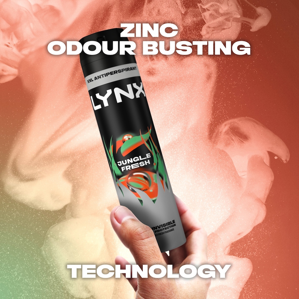 image 1 of Lynx Jungle Fresh 72h Antiperspirant Deodorant for Men 250ml