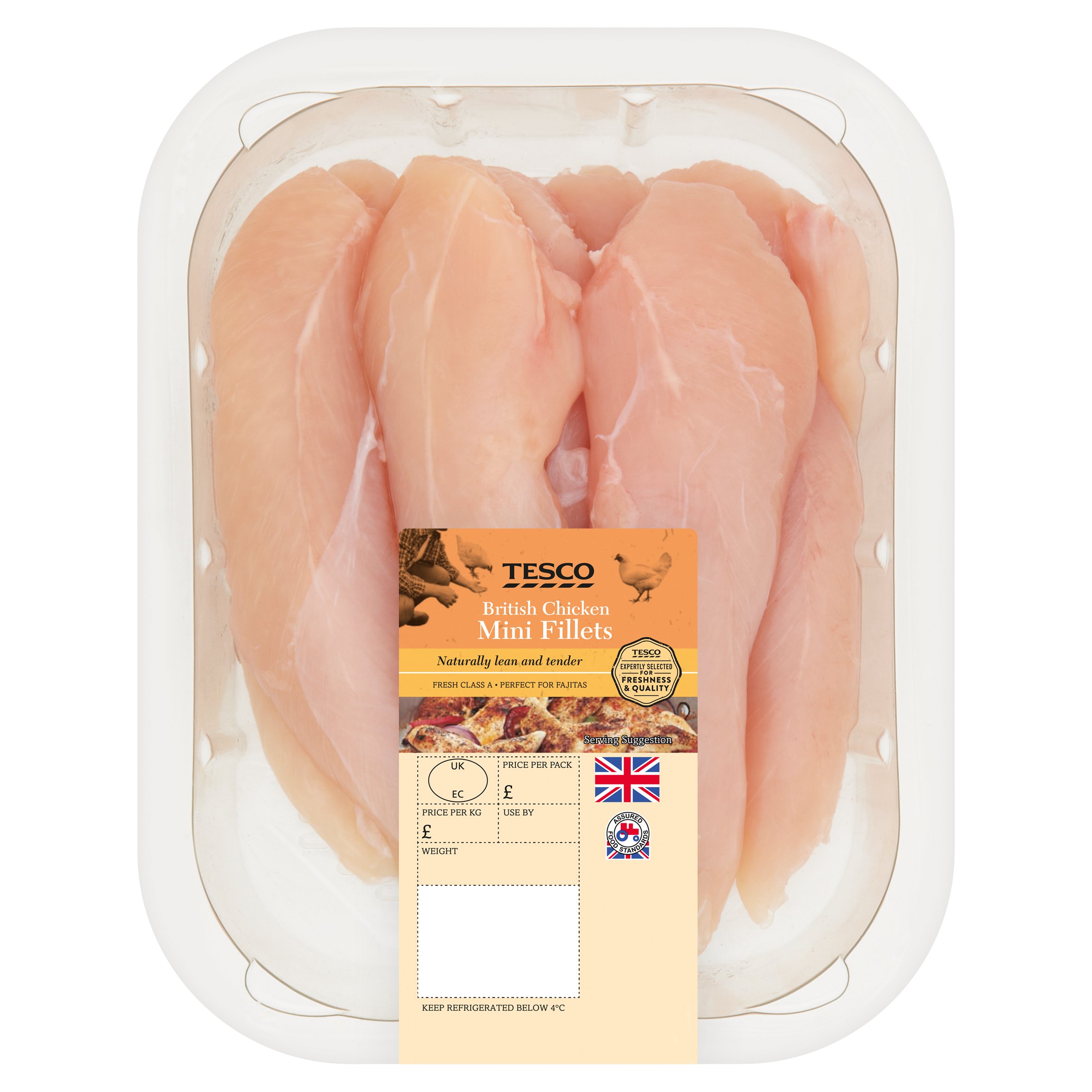 tesco chicken in a bolsa