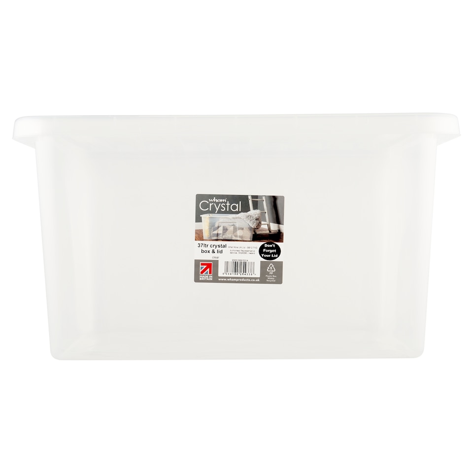 Obrázek 1 pro produkt Wham Crystal krabice s víkem 37 l