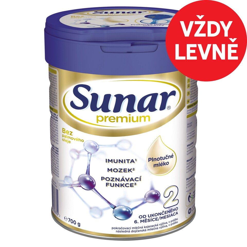 image 1 of Sunar Premium 2 Continuing Infant Milk 700g