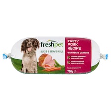 Freshpet Tasty Pork Fresh Dog Food Roll 700g