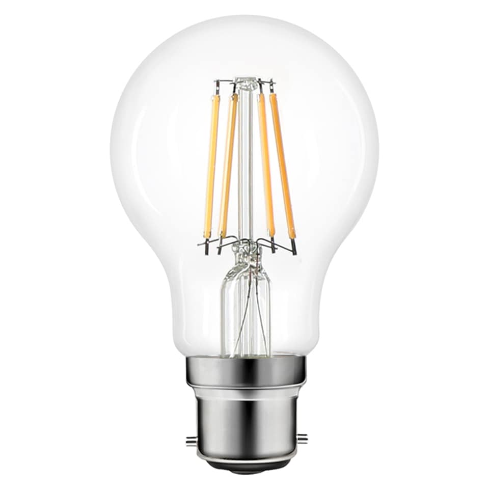 Tesco LED Filament Classic 40W BC Warm White 2 Pack