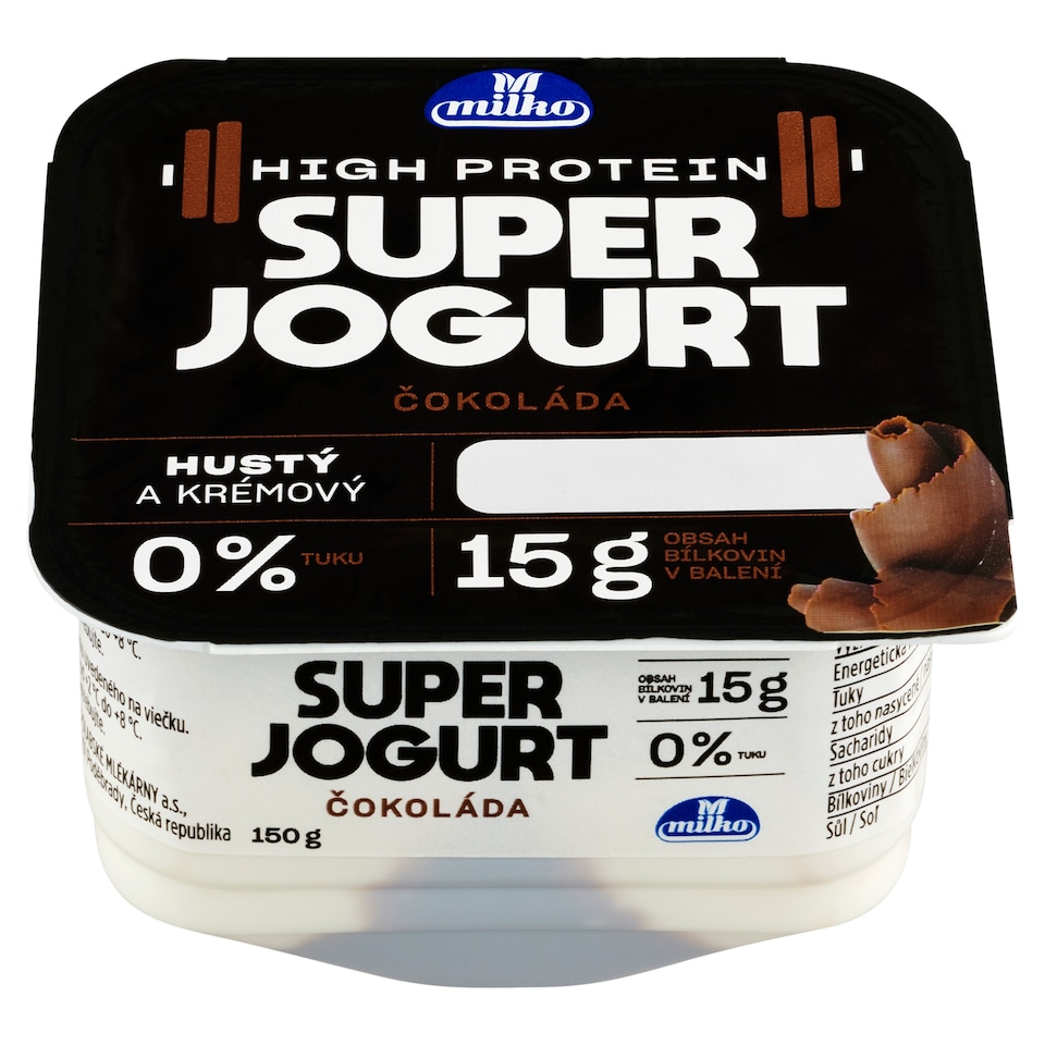 Milko High Protein super jogurt čokoládový 150 g