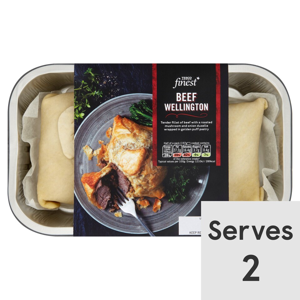 Tesco Finest* Beef Wellington 415G