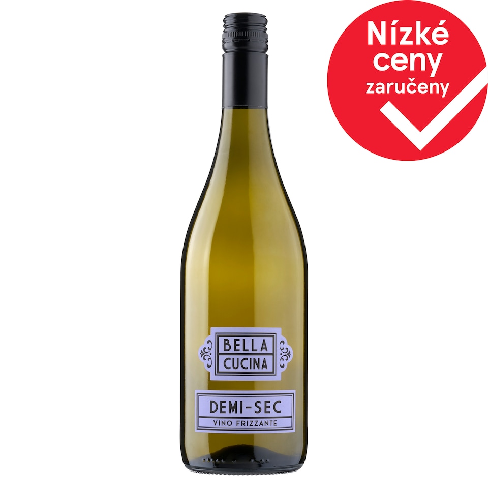 Bella Cucina Demi-Sec perlivé víno bílé polosuché 750ml