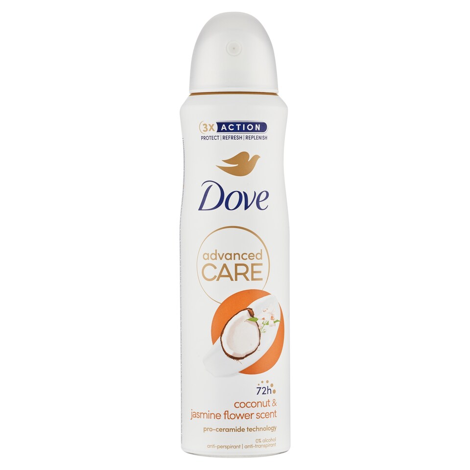Obrázek 1 pro produkt Dove Advanced Care Coconut & Jasmine antiperspirant sprej 150ml