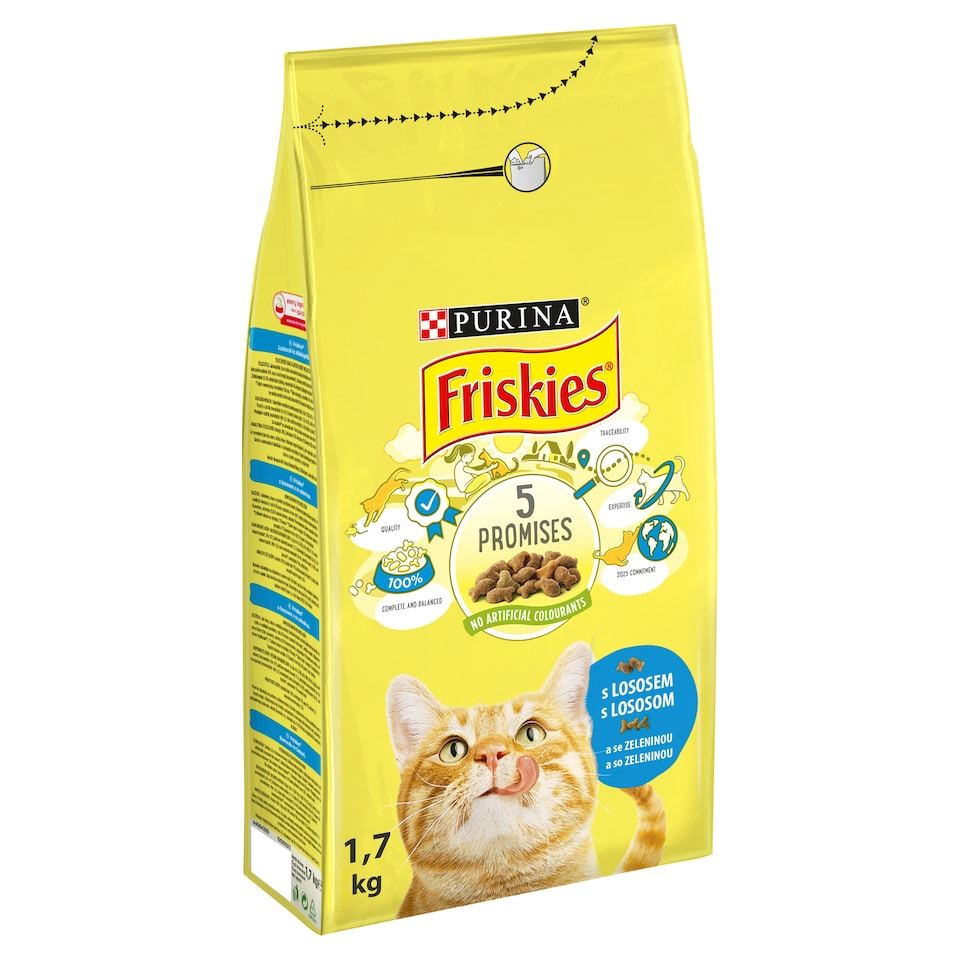image 1 of Friskies s lososom a so zeleninou 1,7 kg