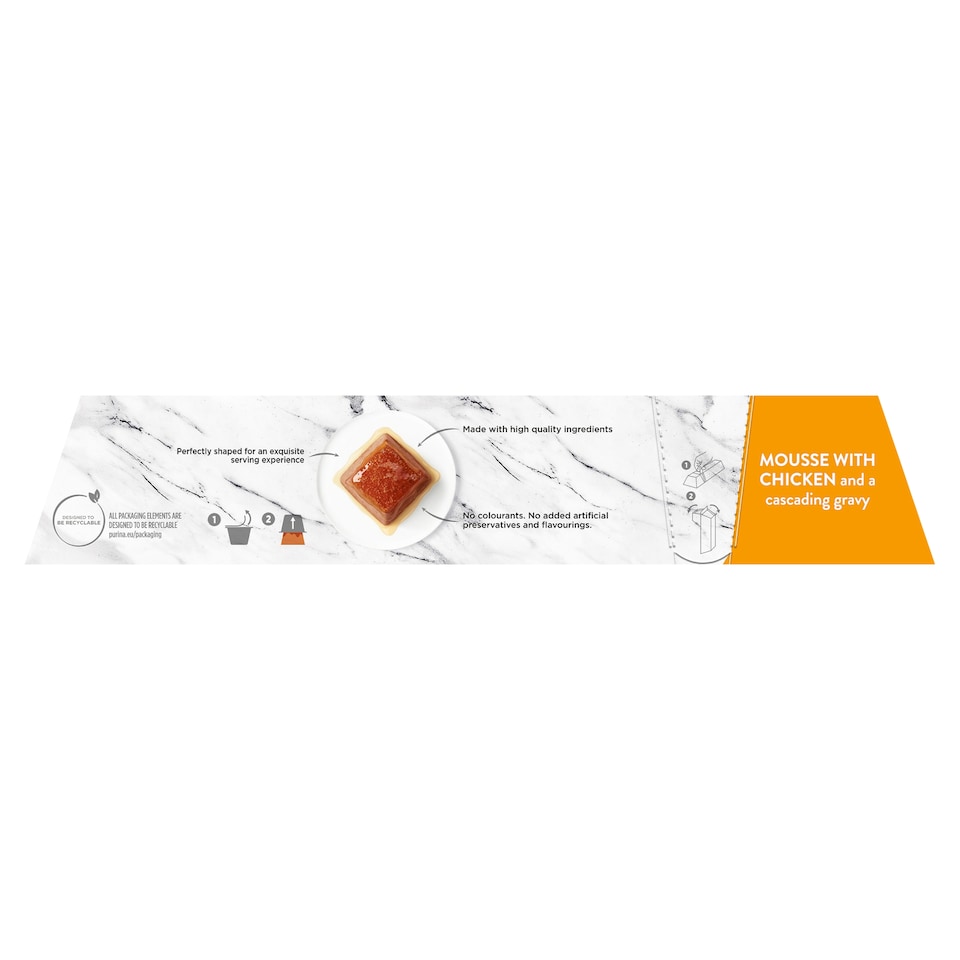 image 1 of Gourmet Revelations Cat Food Chicken 4X57G