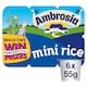 image 1 of Ambrosia My Mini Rice 6 x 55g