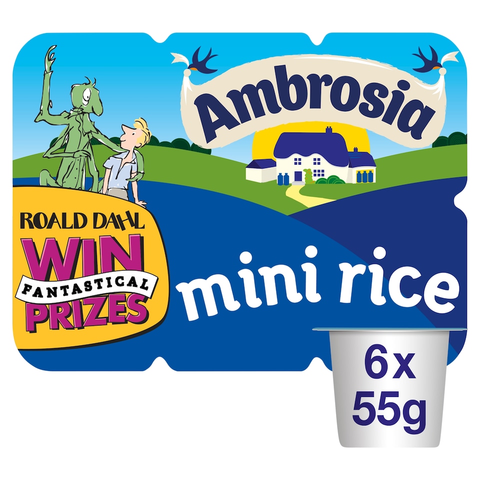 image 1 of Ambrosia My Mini Rice 6 x 55g