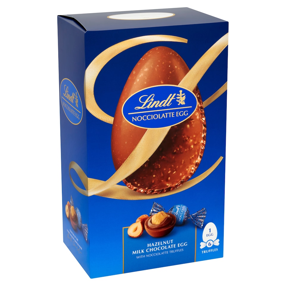 image 1 of Lindt Chocolate Egg Hazelnut 245g 