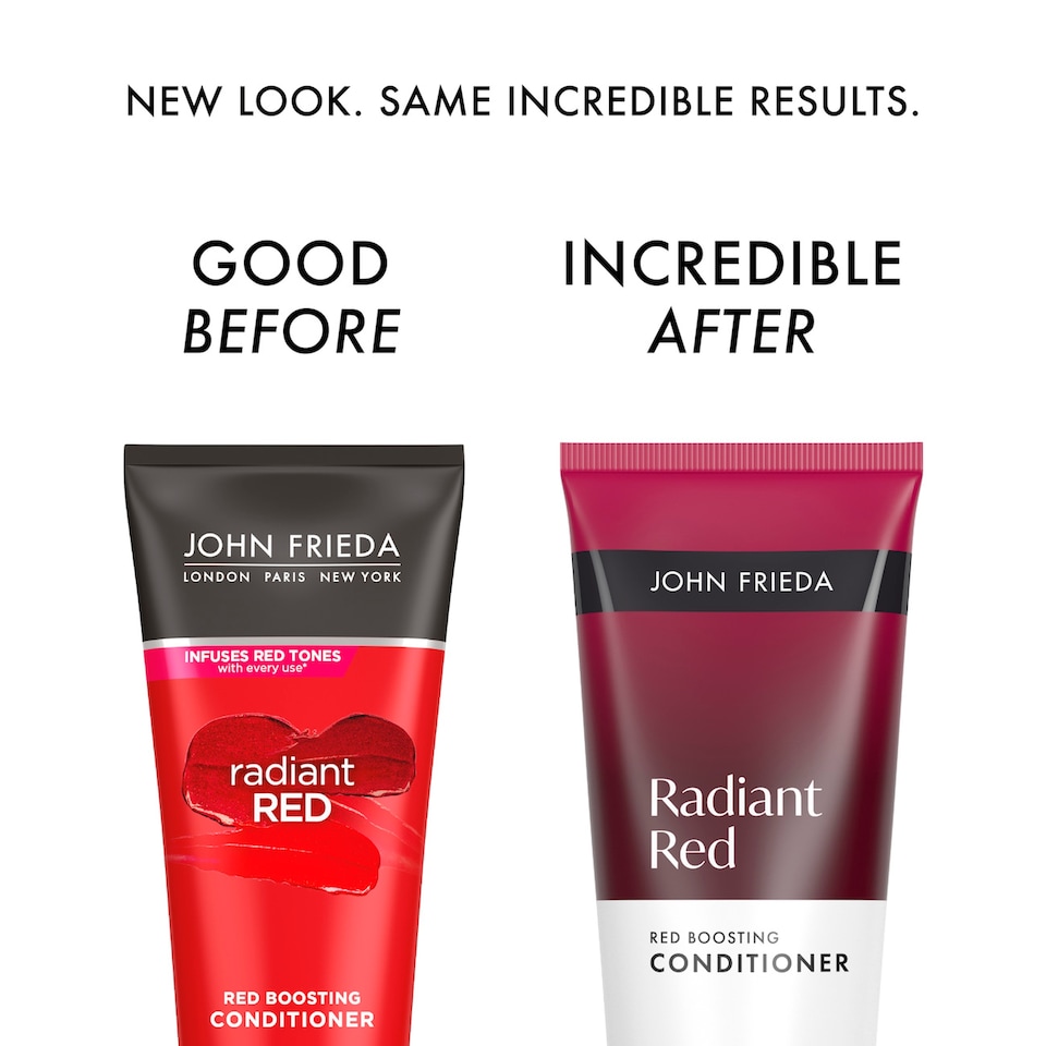 image 1 of John Frieda Radiant Red Red Boosting Conditioner 250ml
