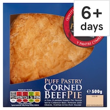 Welsh Pantry Corned Beef Family Pie (L)